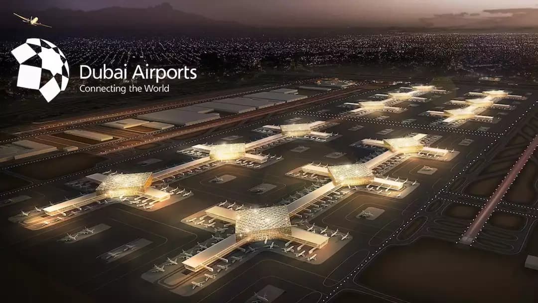 بتكلفة 128 مليار درهم حاكم دبي يعتمد تصميم مبنى مطار آل مكتوم الدولي الجديد